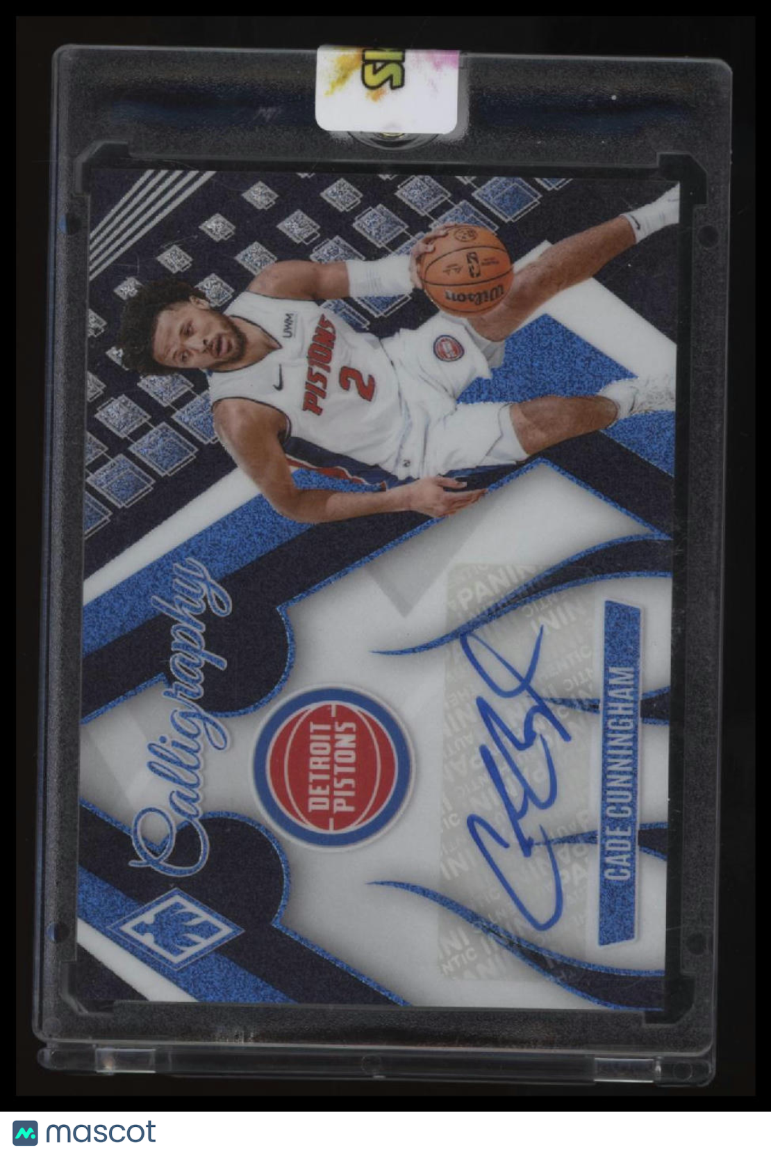 2023-24 Panini Phoenix Cade Cunningham Calligraphy Onyx FOTL #/17