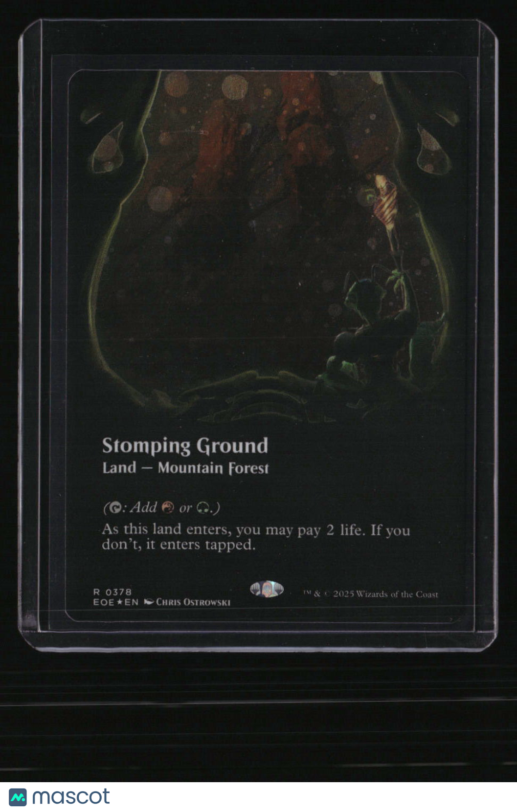 Edge of Eternities Stomping Ground (Borderless) (Galaxy Foil)