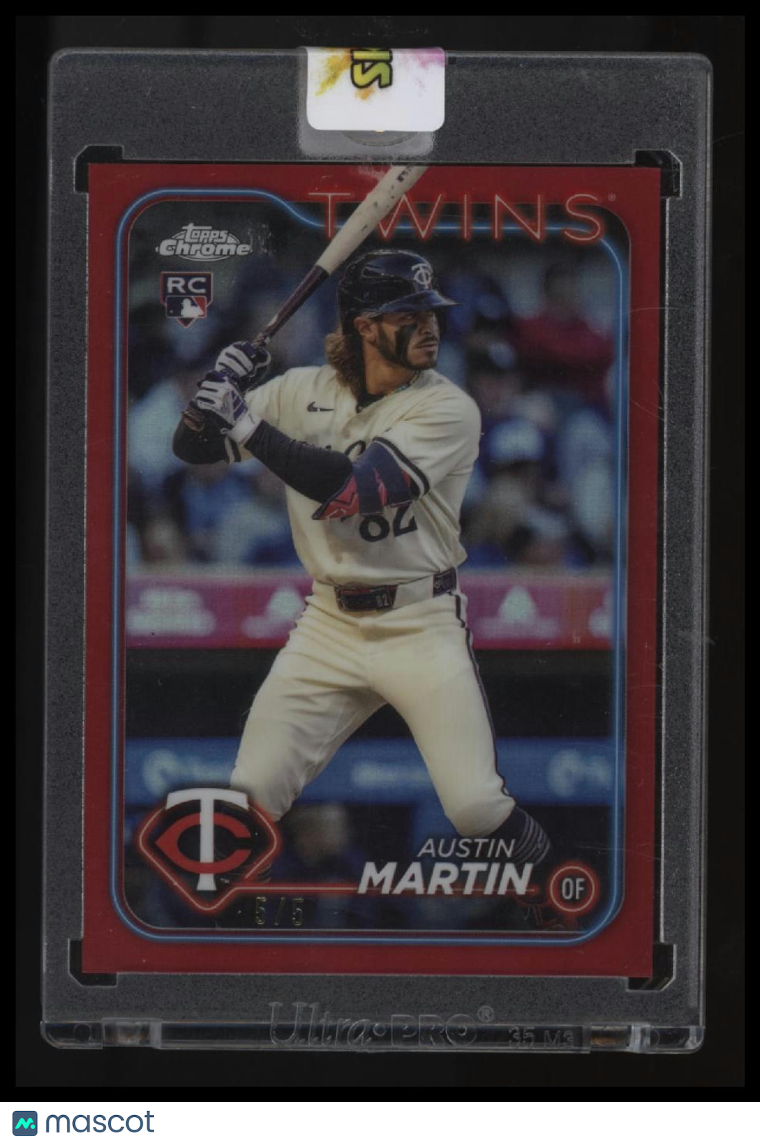 2024 Topps Chrome Update Austin Martin Red Refractors #/5