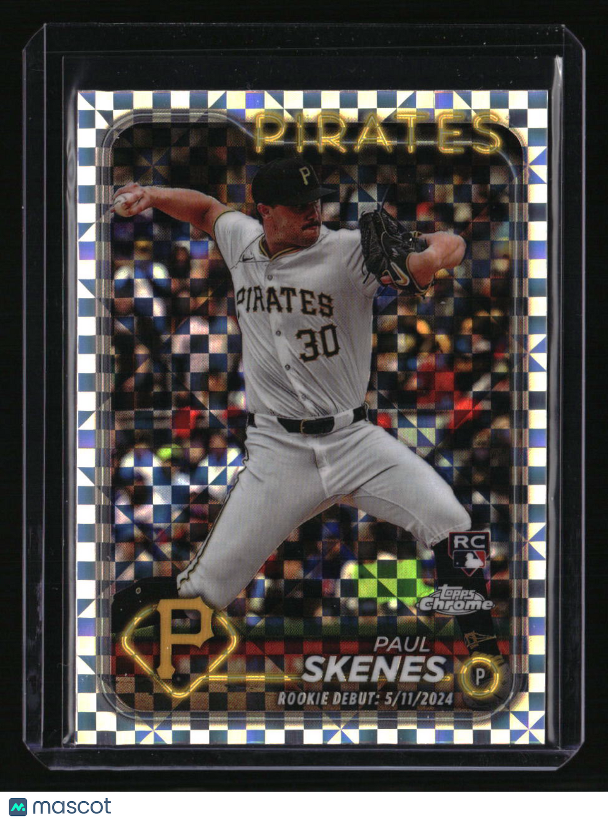 2024 Topps Chrome Update Paul Skenes X-Fractors