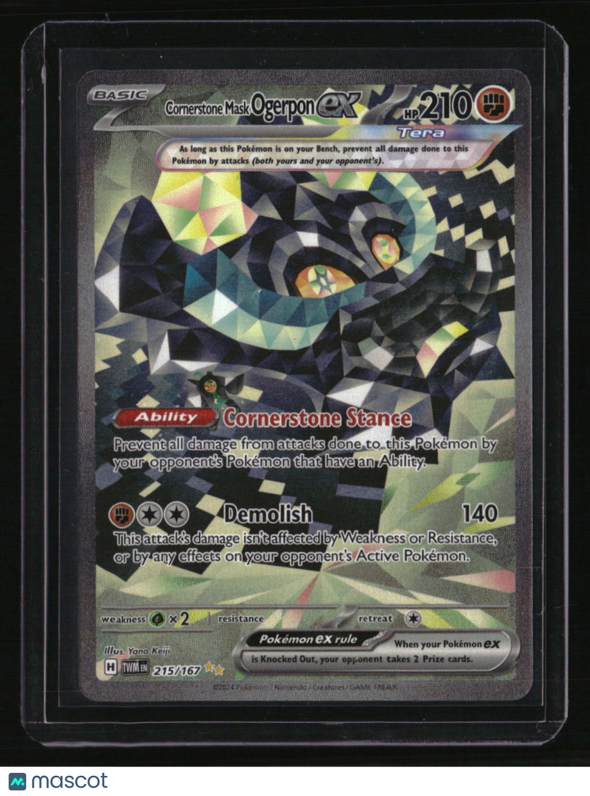 SV06: Twilight Masquerade Cornerstone Mask Ogerpon ex