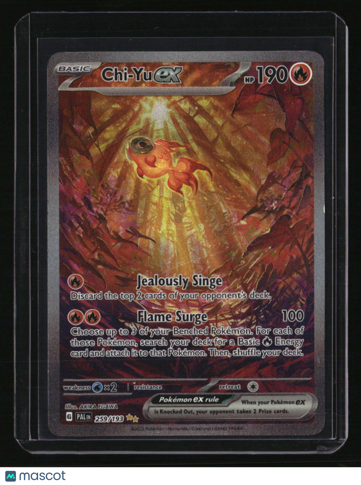 SV02: Paldea Evolved Chi-Yu ex
