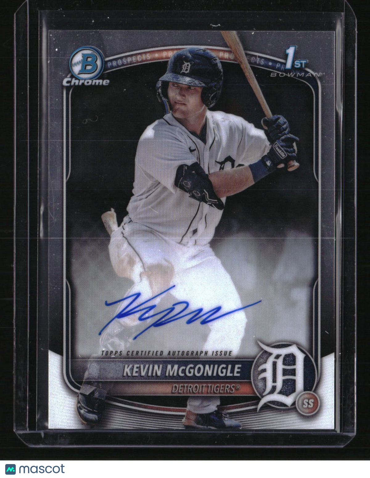2025 Bowman Kevin McGonigle Chrome Prospects Autographs