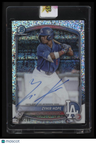 2025 Bowman Zyhir Hope Chrome Prospects Autographs Speckle Refractor #/299