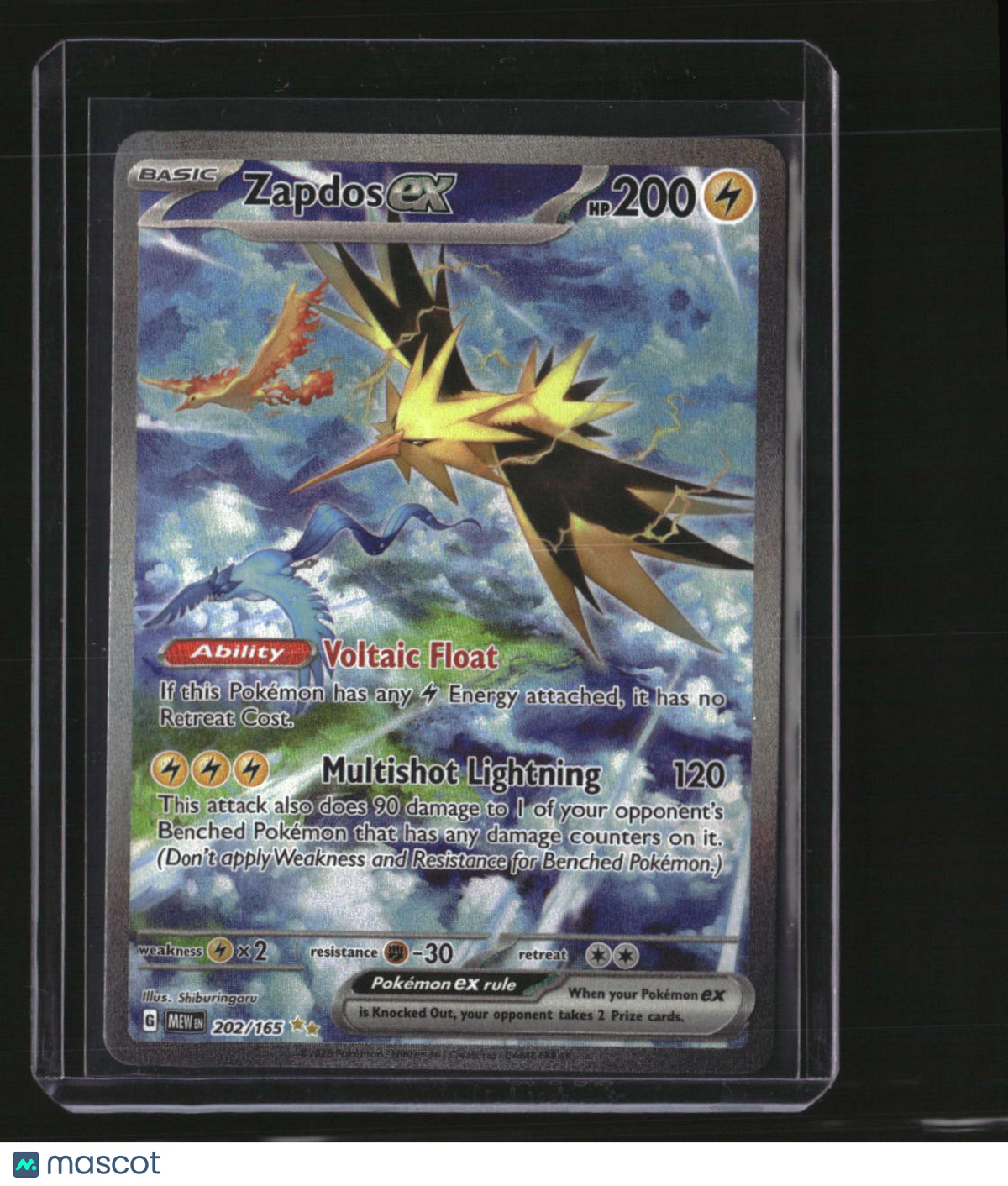 SV: Scarlet &amp; Violet 151 Zapdos ex