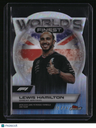 2024 Topps Finest Formula 1 Lewis Hamilton World's Finest Die-Cut Refractor #/74