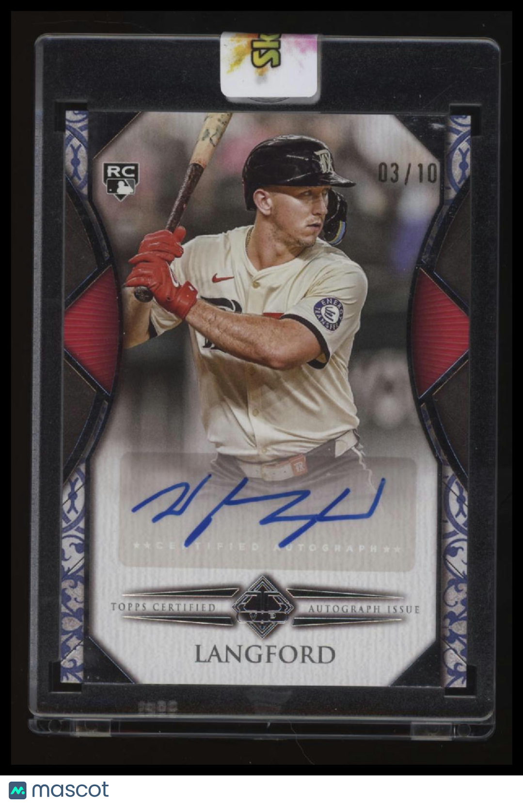 2024 Topps Transcendent VIP Party Wyatt Langford Autograph #/10