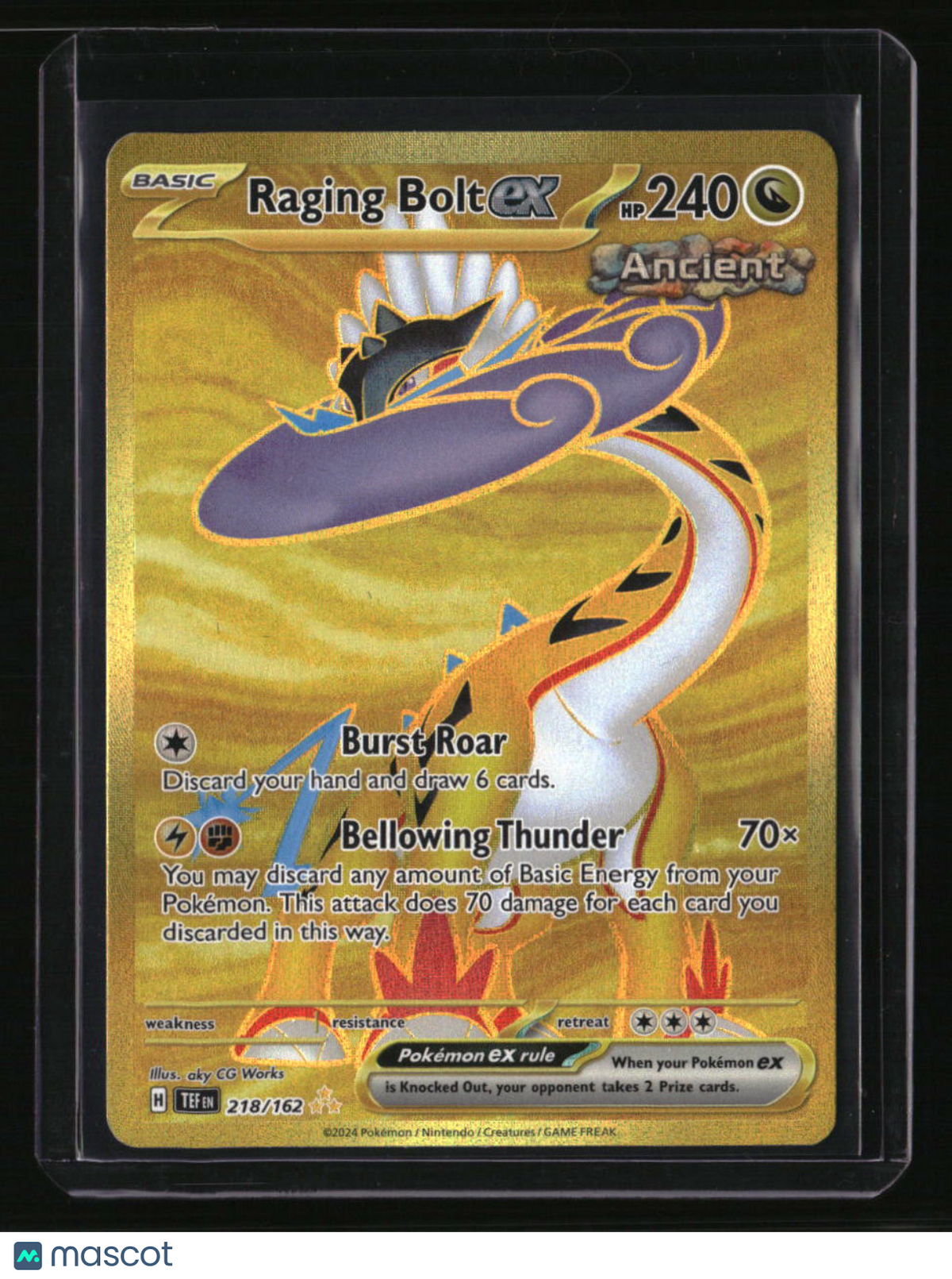 SV05: Temporal Forces Raging Bolt ex