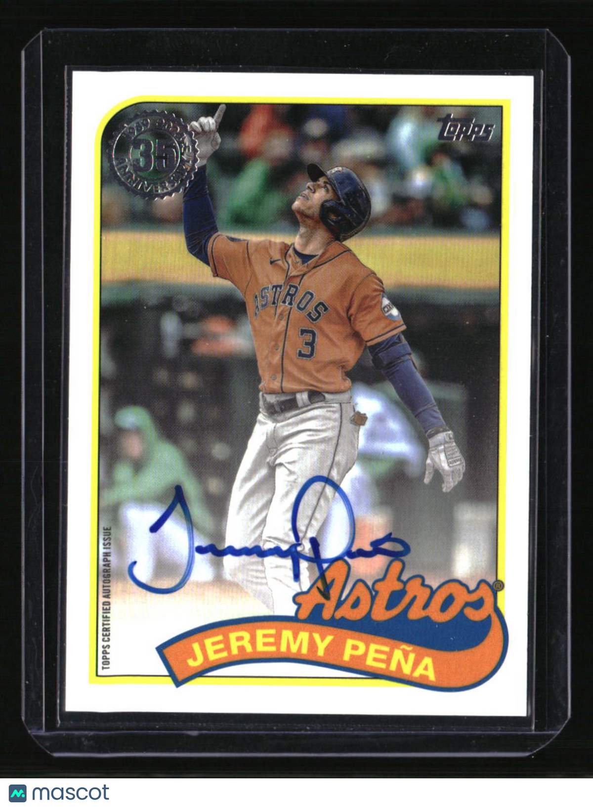 2024 Topps Jeremy Peña 35th Anniversary Autographs (Series Two)