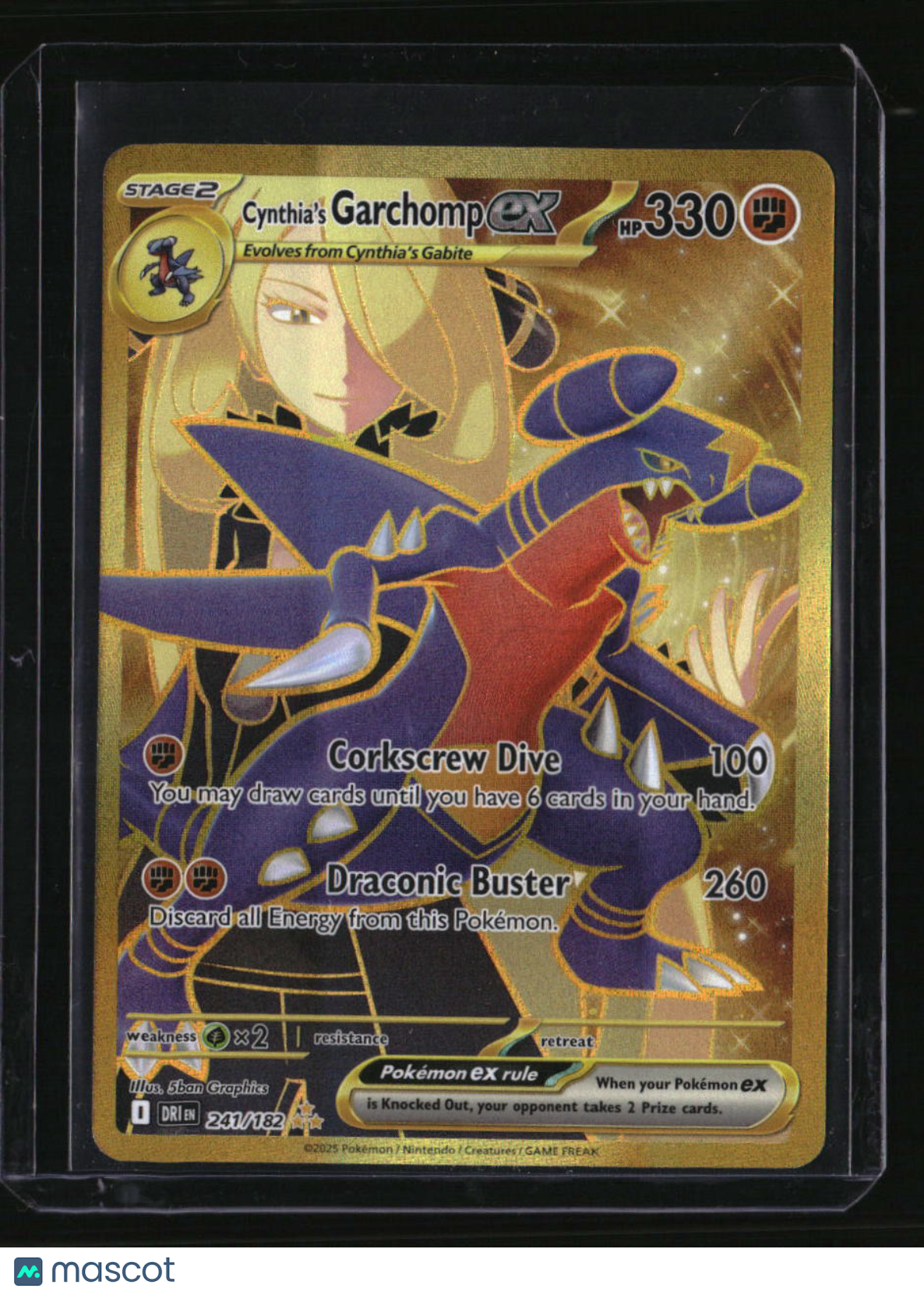 SV10: Destined Rivals Cynthia&#39;s Garchomp ex