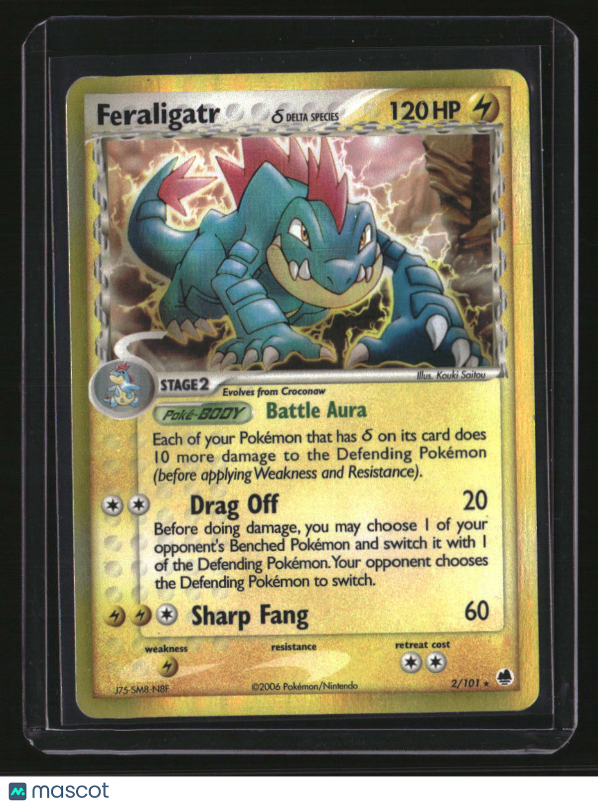 Dragon Frontiers Feraligatr (Delta Species)