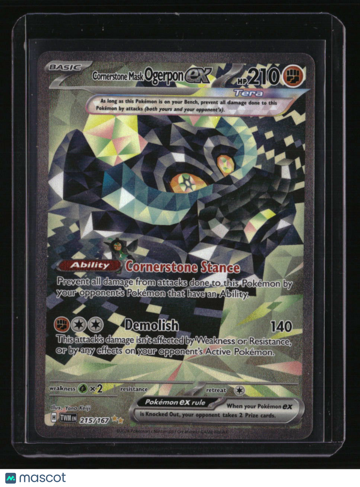 SV06: Twilight Masquerade Cornerstone Mask Ogerpon ex