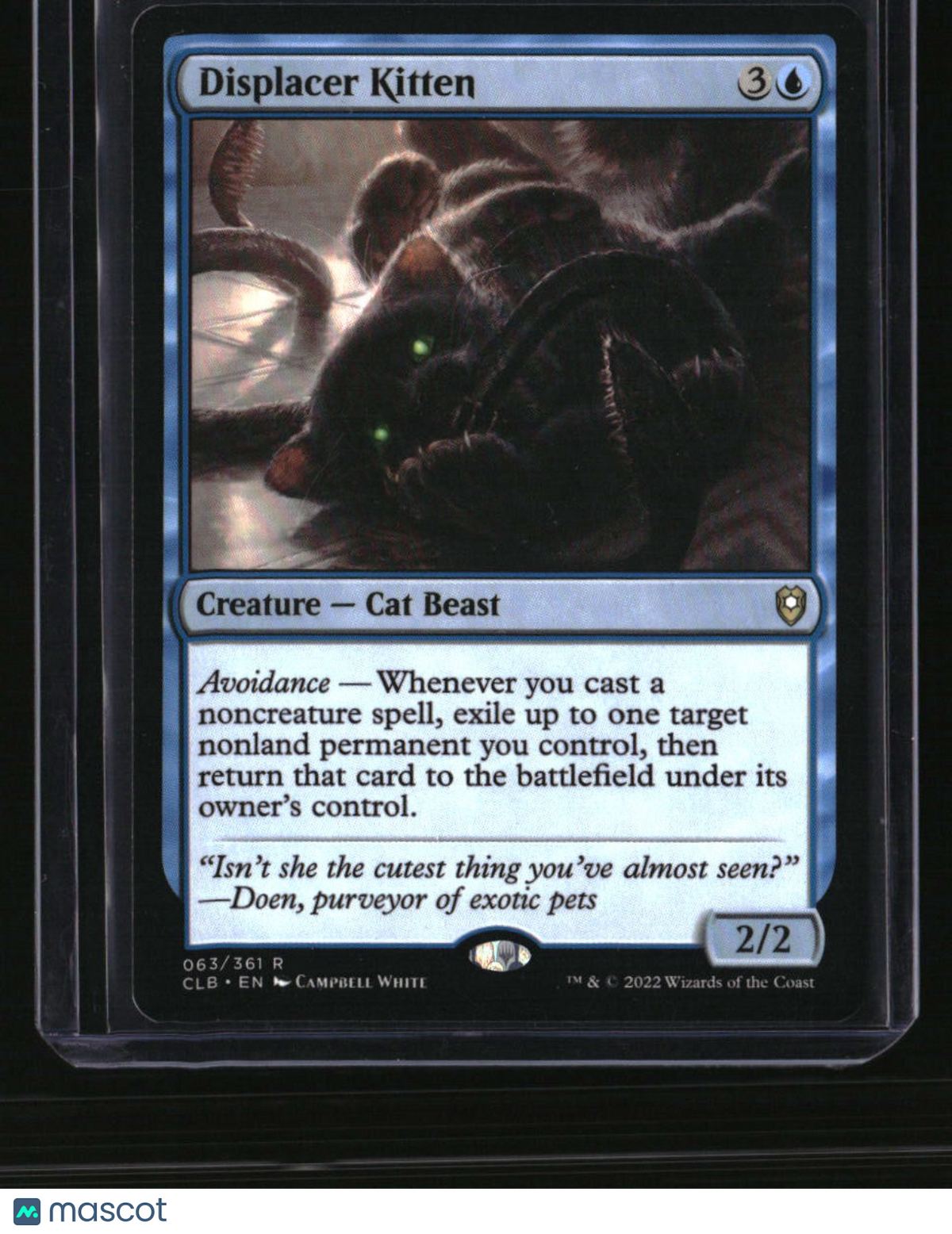 Commander Legends: Battle for Baldur&#39;s Gate Displacer Kitten