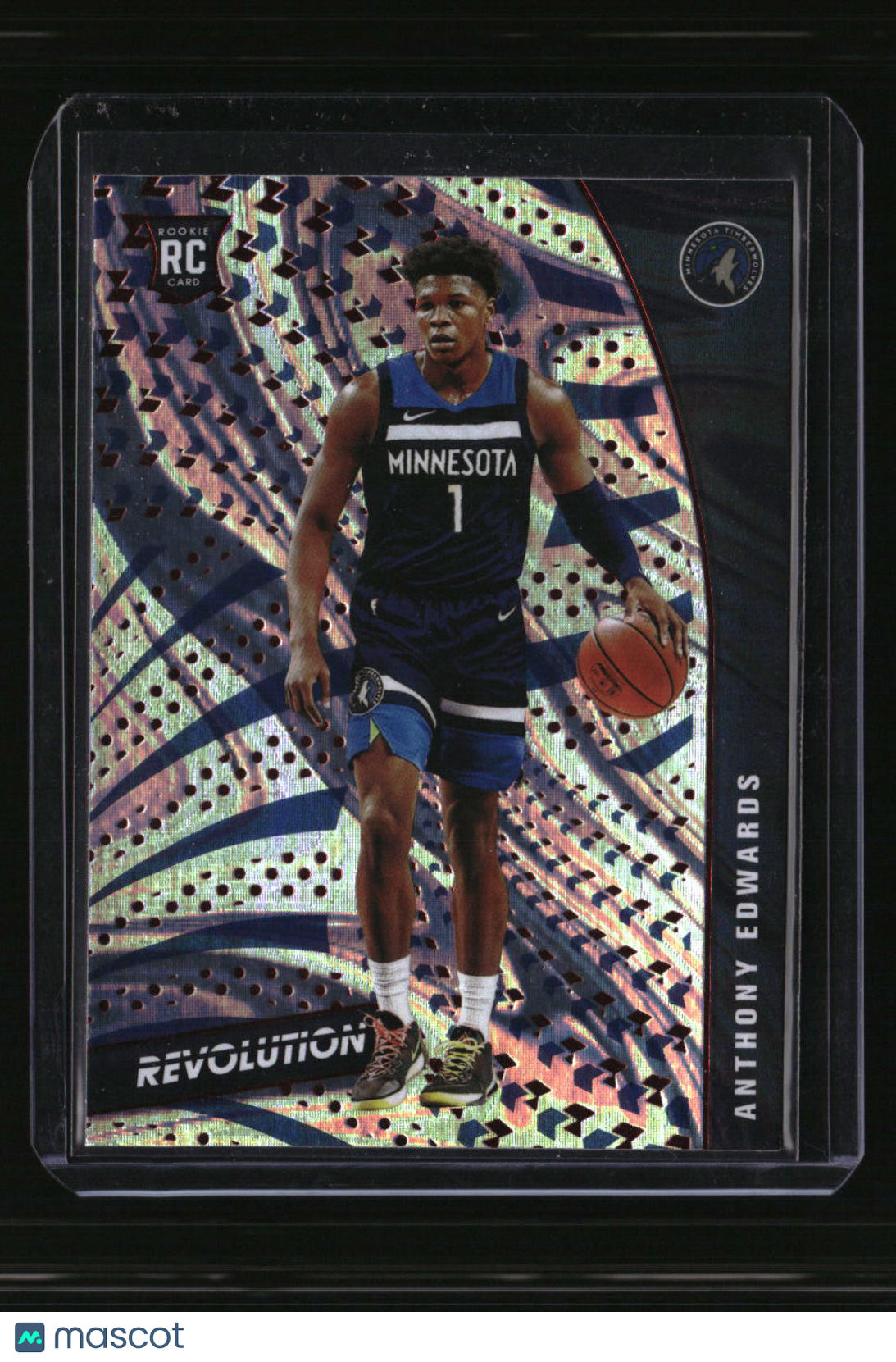 2020-21 Panini Revolution Anthony Edwards Asia Red