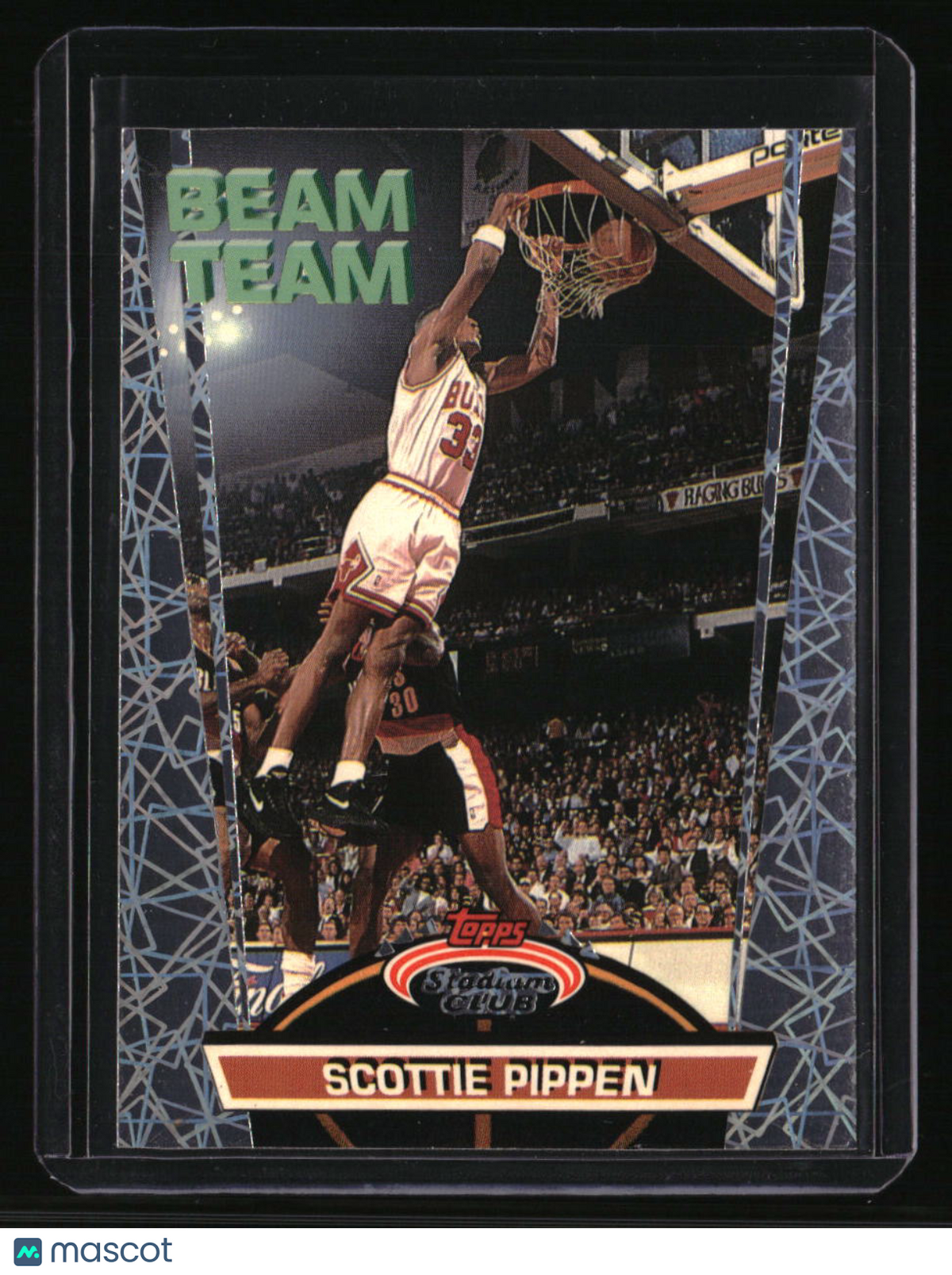 1992-93 Stadium Club Scottie Pippen Beam Team