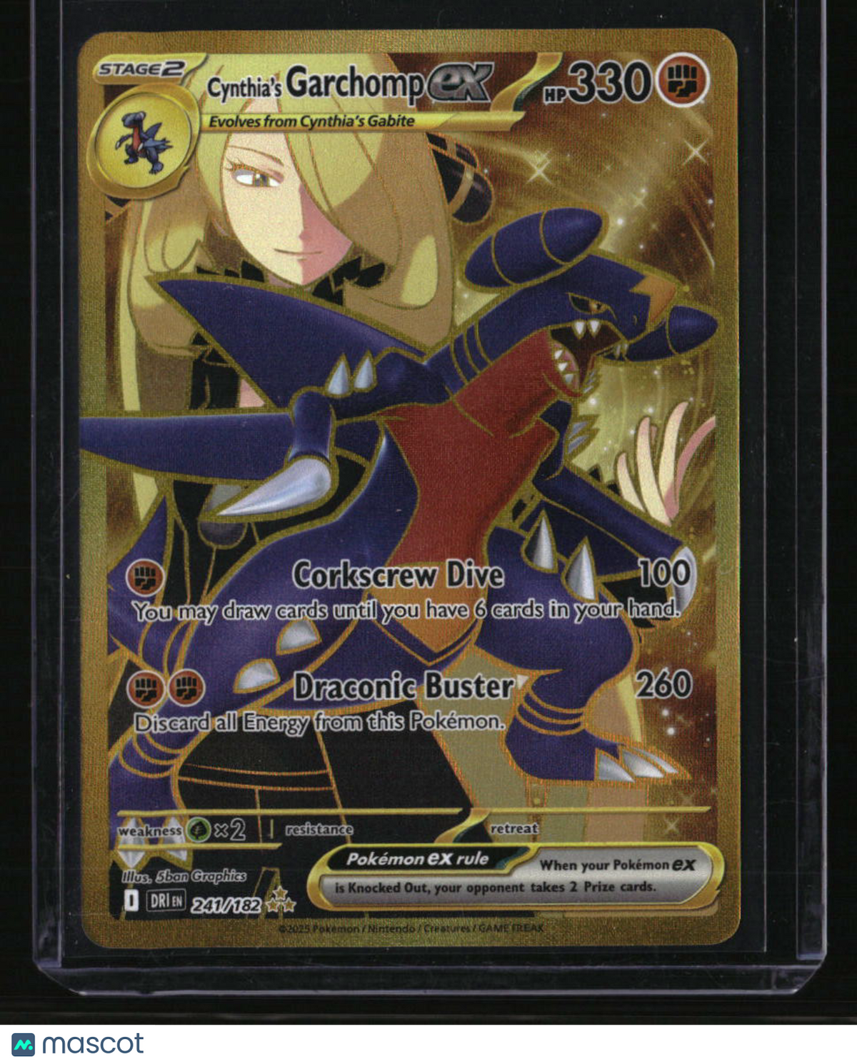 SV10: Destined Rivals Cynthia's Garchomp ex