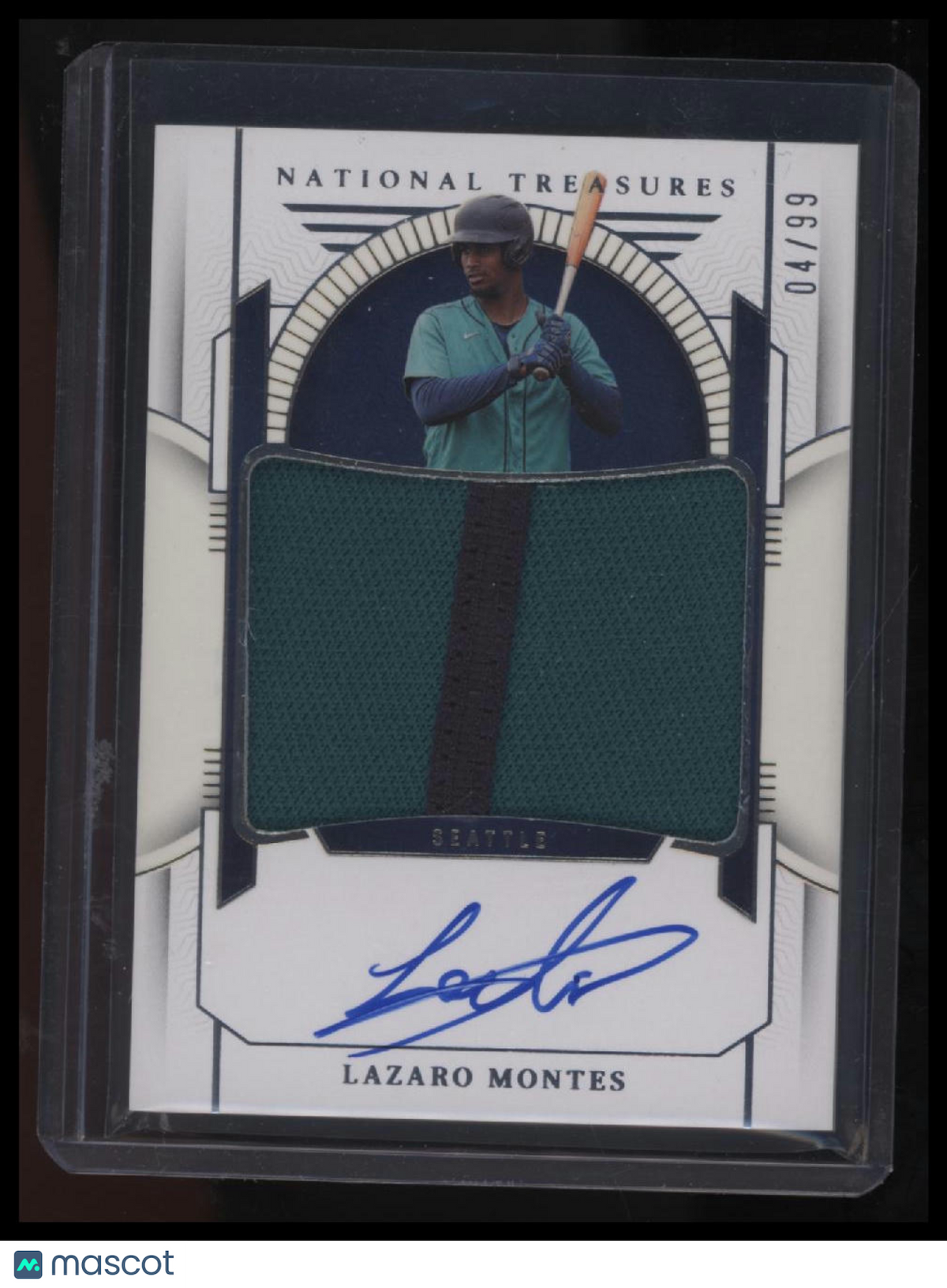 2024 Panini National Treasures Lazaro Montes Prospect Material Signatures #/99
