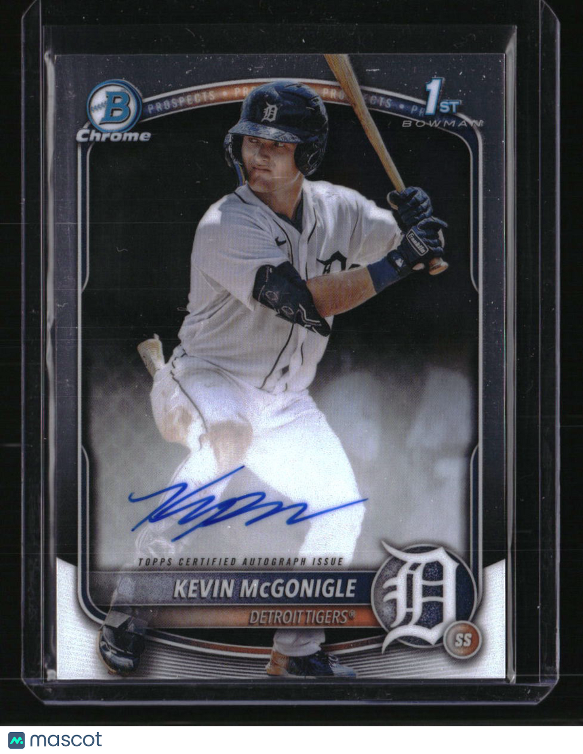 2025 Bowman Kevin McGonigle Chrome Prospects Autographs