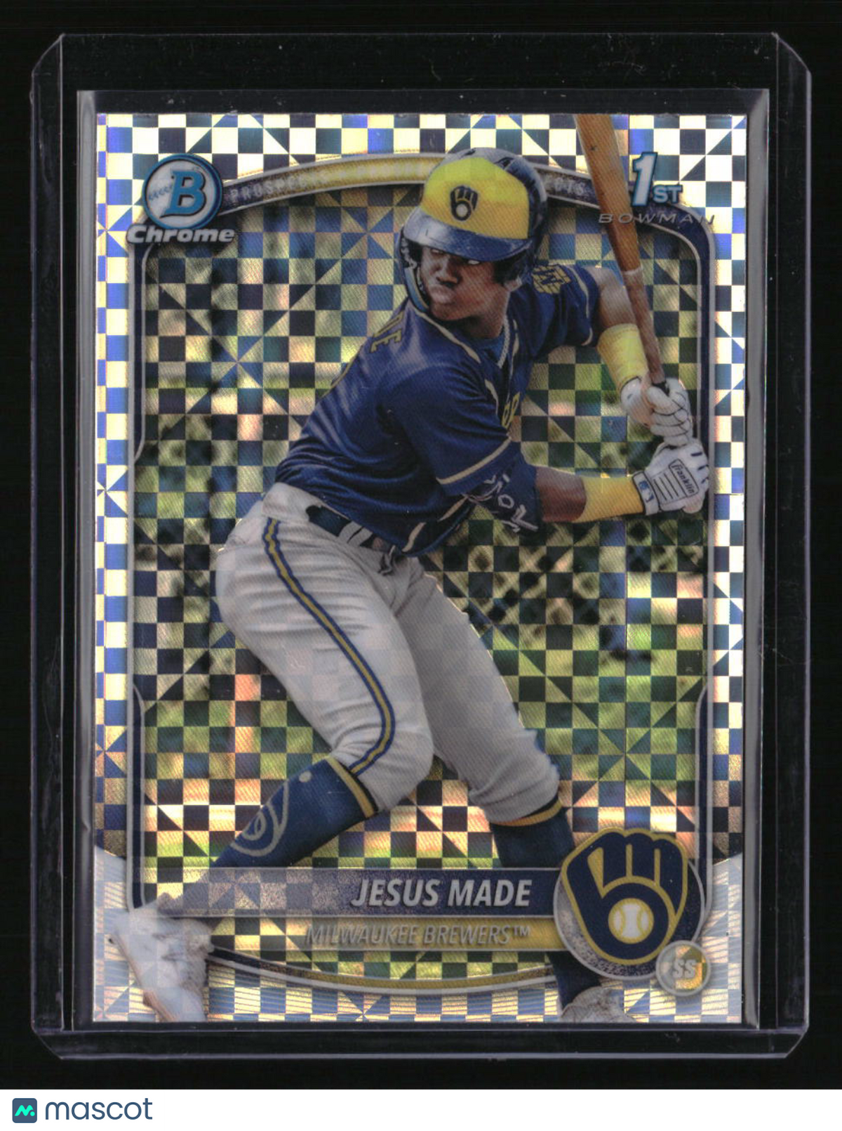 2025 Bowman Jesus Made Chrome Prospects X-Fractor