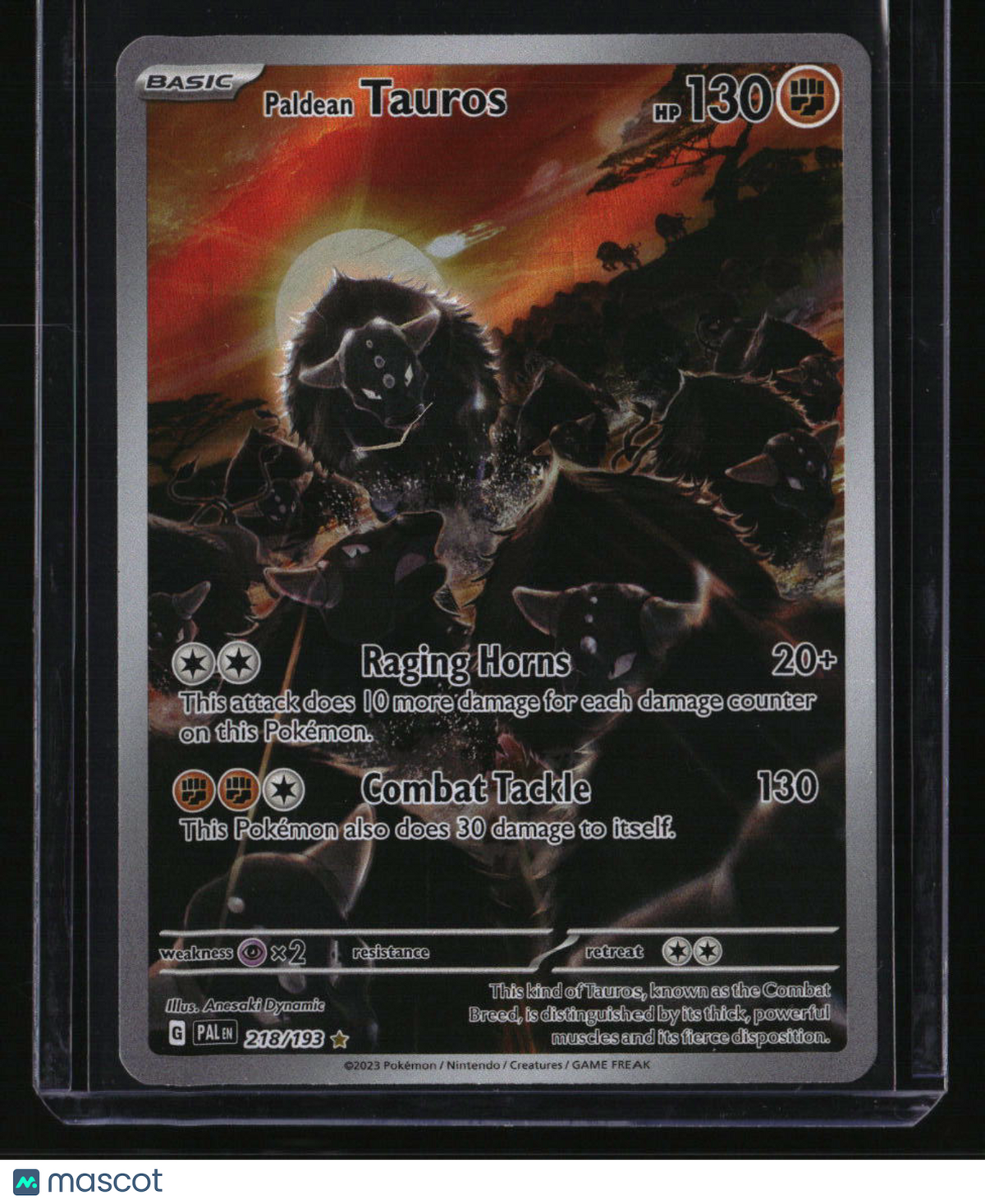 SV02: Paldea Evolved Paldean Tauros