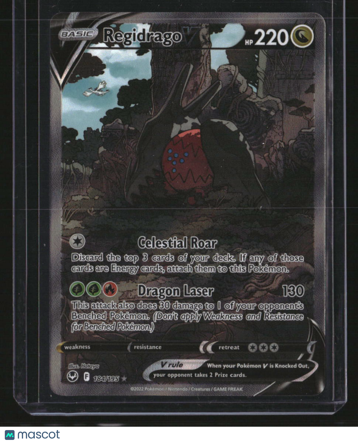 SWSH12: Silver Tempest Regidrago V (Alternate Full Art)