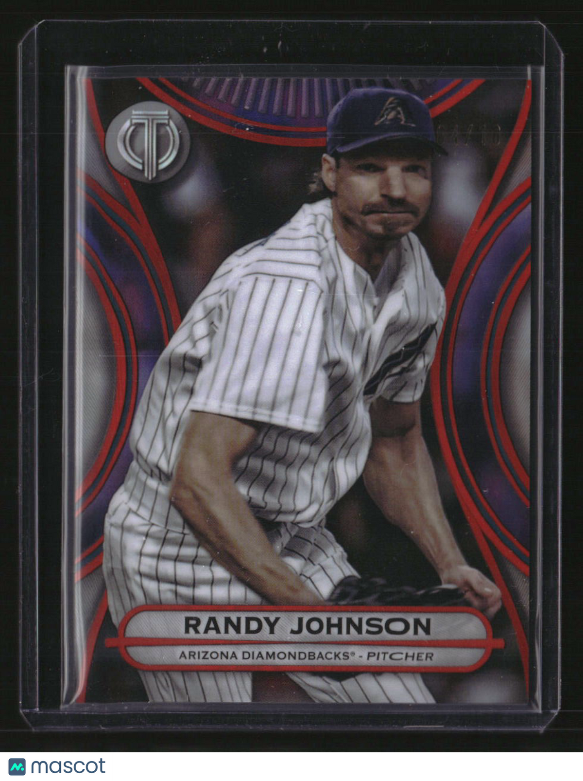 2025 Topps Tribute Randy Johnson Red #/10