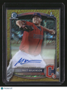 2025 Bowman Matt Wilkinson Chrome Prospects Auto Gold Shimmer Refractor #/50
