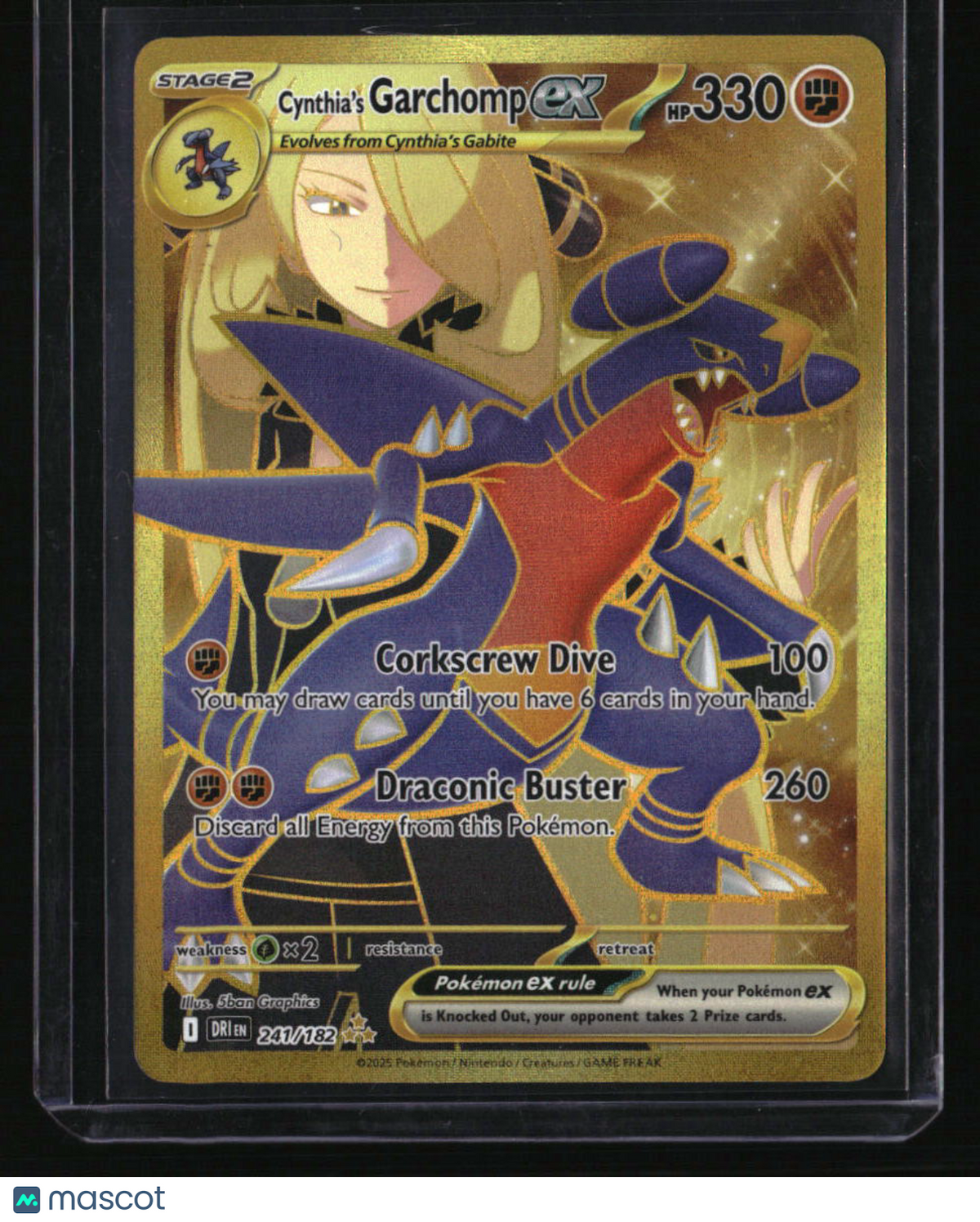SV10: Destined Rivals Cynthia&#39;s Garchomp ex