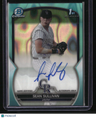 2023 Bowman Draft Sean Sullivan Chrome Prospect Auto Aqua Lava Refractor #/199