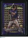 2025 Bowman Charlie Condon Chrome Prospects Purple Geometric Refractor #/250