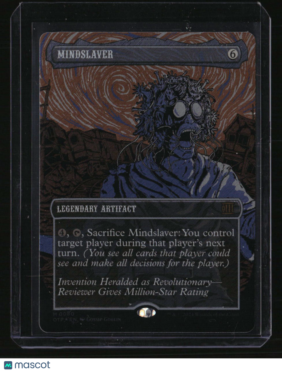 Outlaws of Thunder Junction: Breaking News Mindslaver (Textured Foil)