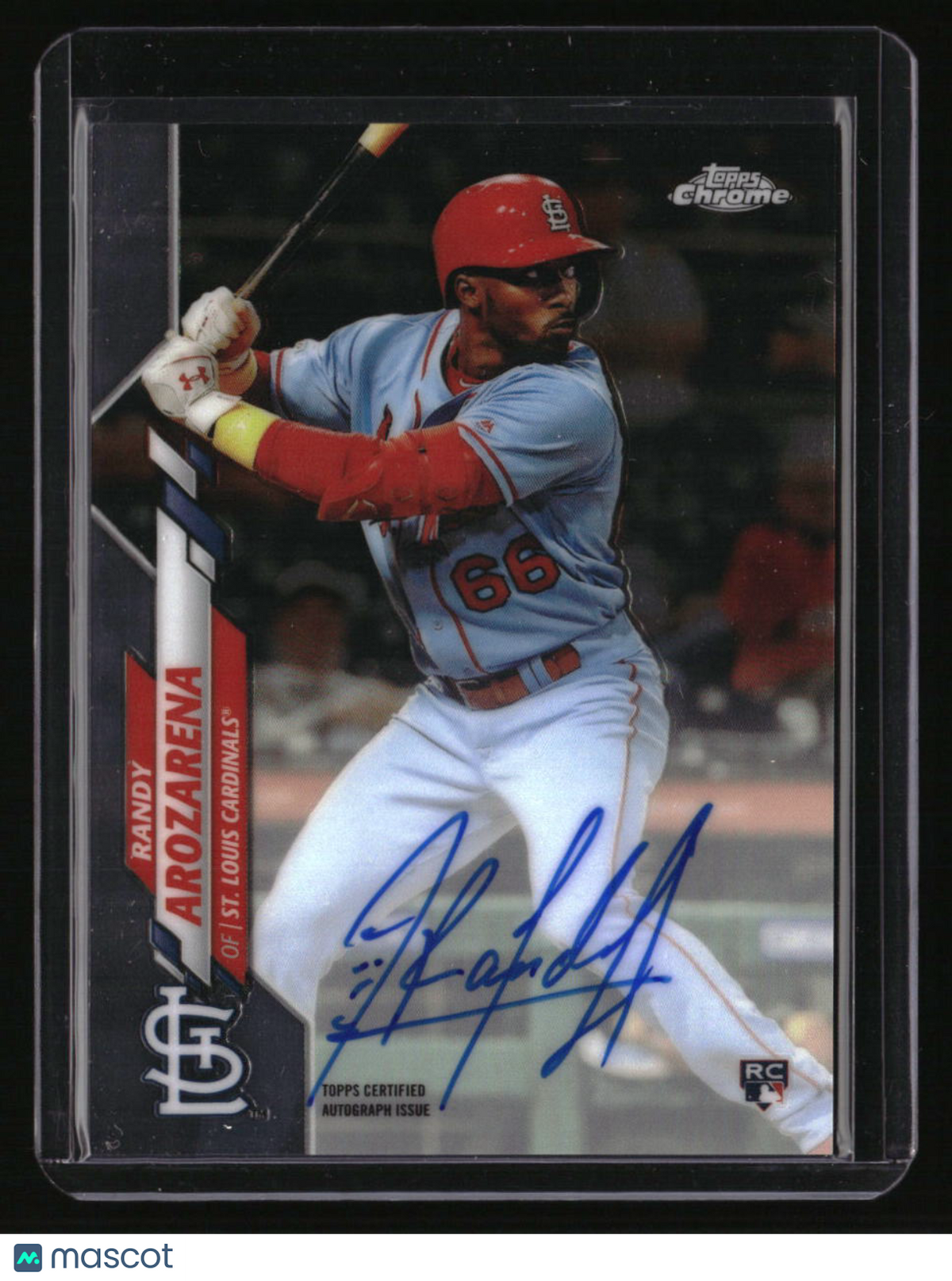 2020 Topps Chrome Randy Arozarena Rookie Autographs