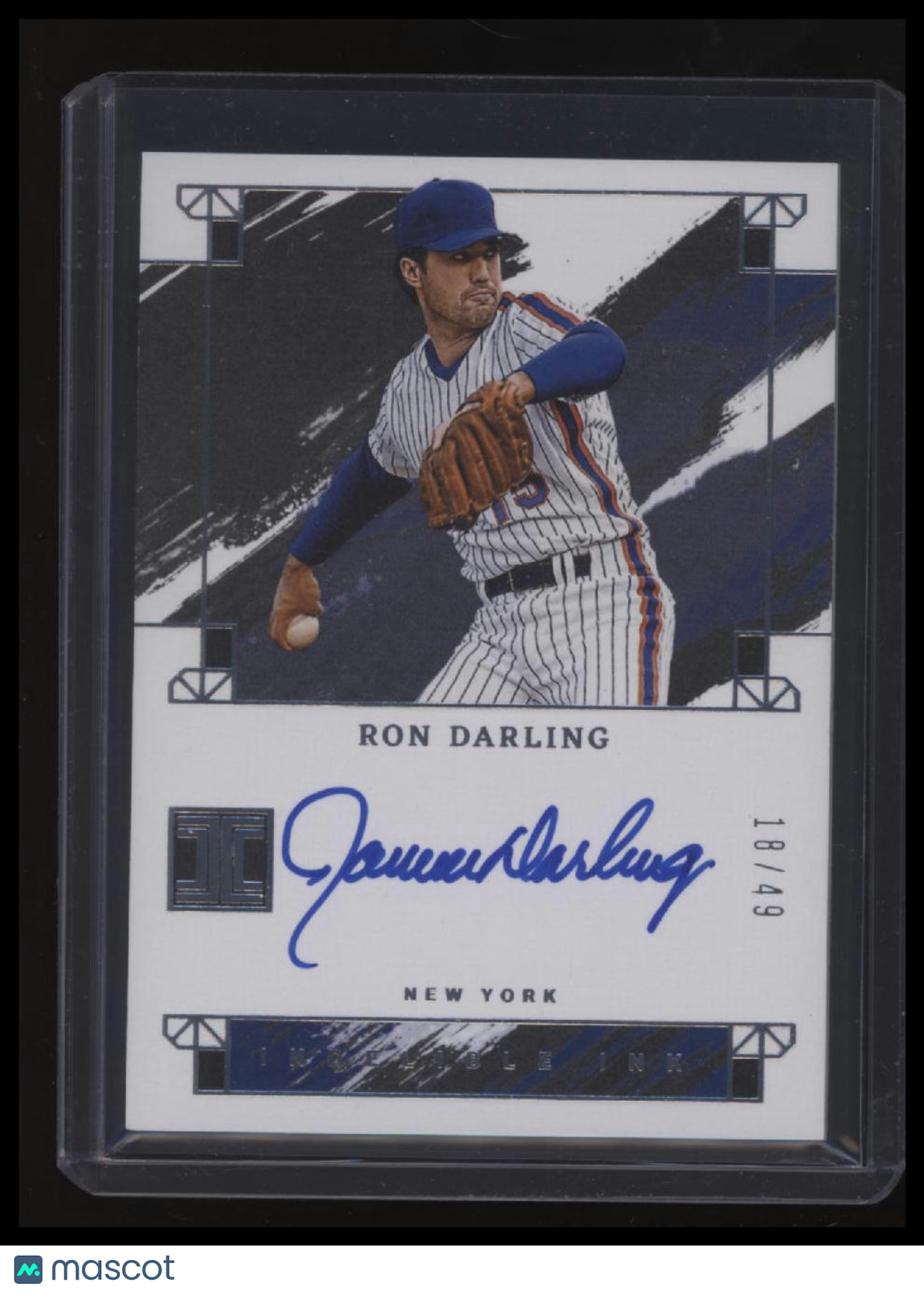 2024 Panini Impeccable Ron Darling Indelible Ink #/49