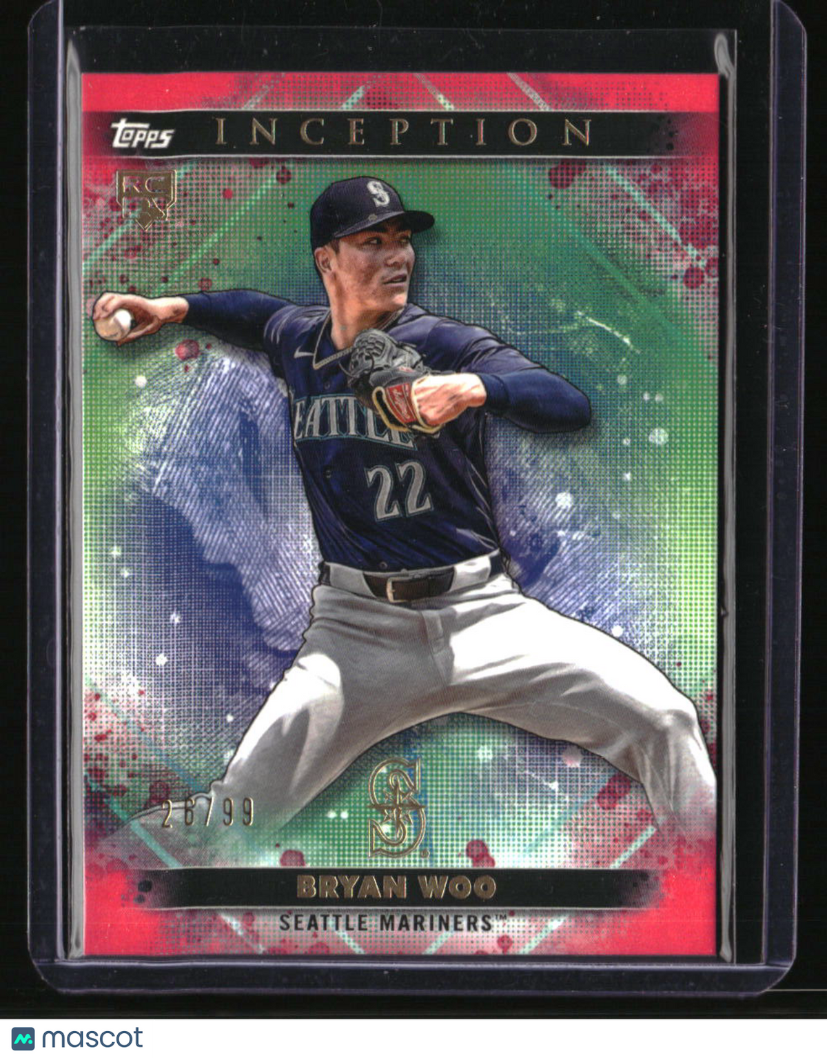2024 Topps Inception Bryan Woo Magenta #/99