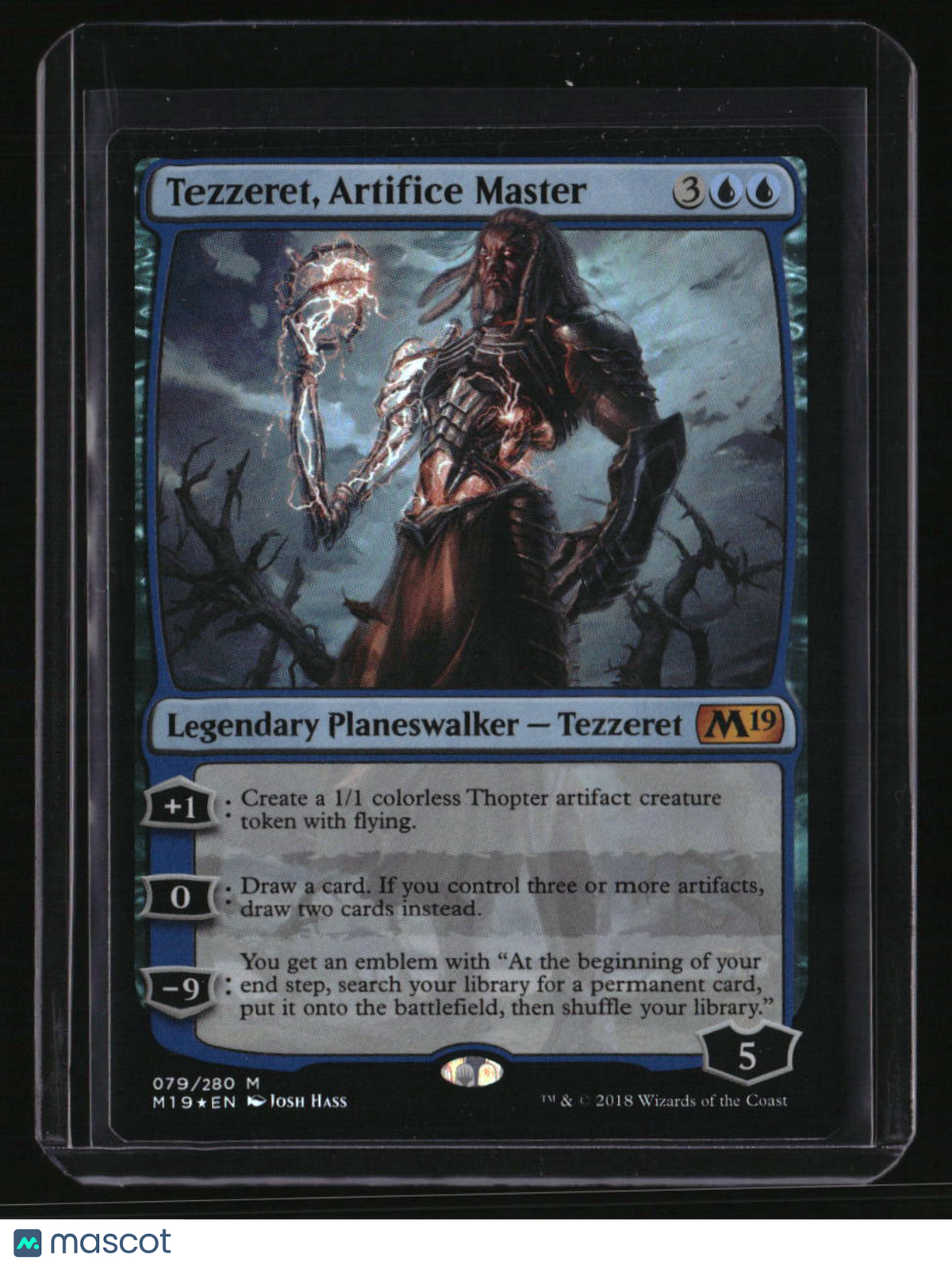 Core Set 2019 Tezzeret, Artifice Master Foil