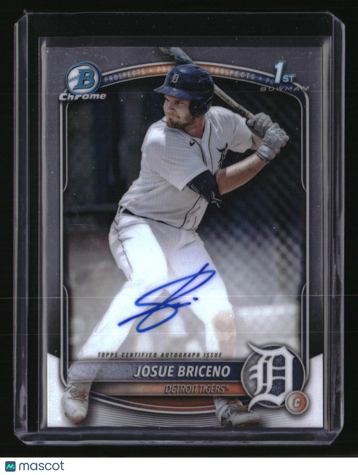 2025 Bowman Josue Briceno Chrome Prospects Autographs