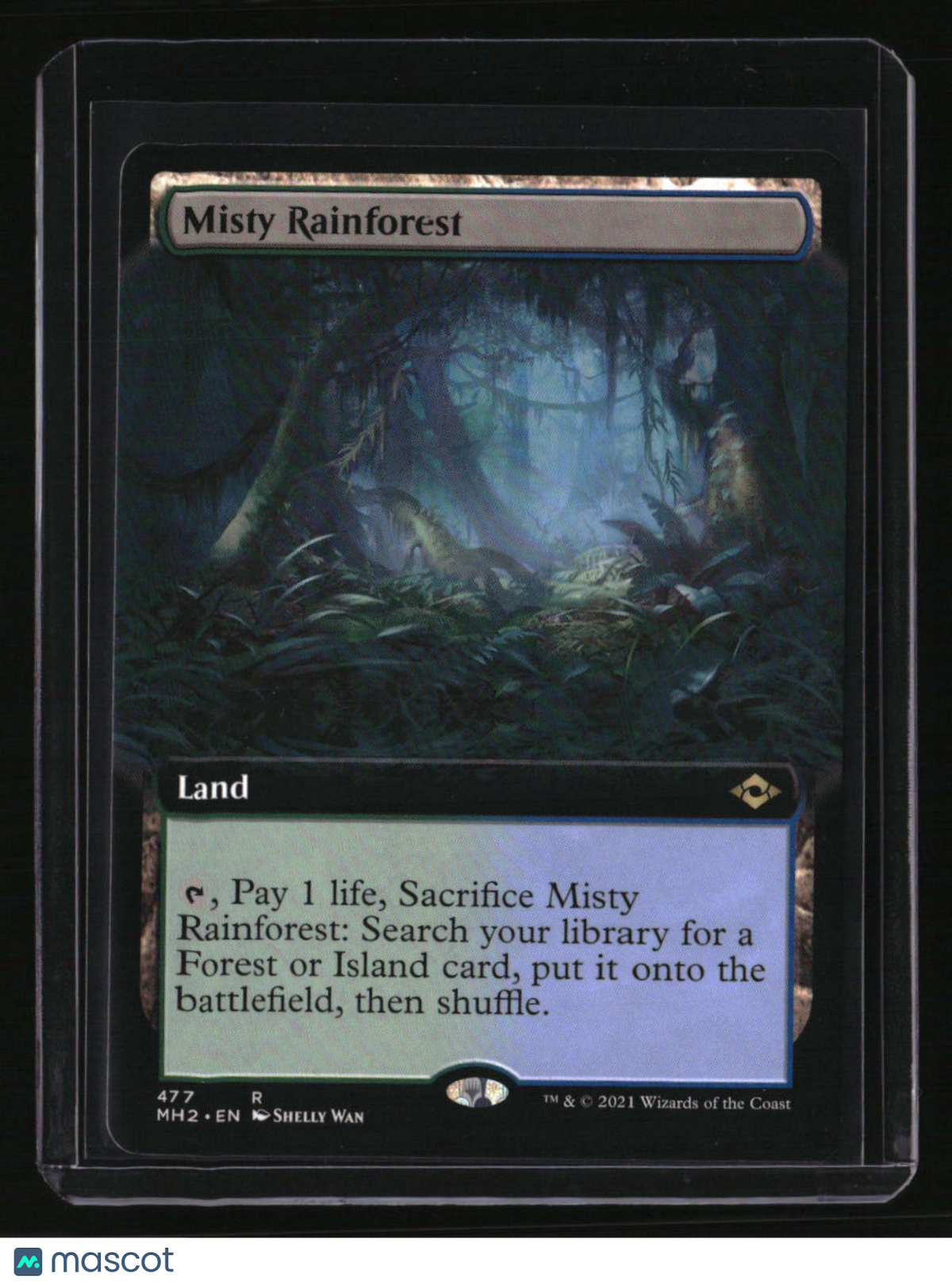 Modern Horizons 2 Misty Rainforest (Extended Art)
