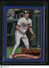 2024 Topps Update Jackson Holliday 35th Anniversary Chrome Blue Refractors #/150