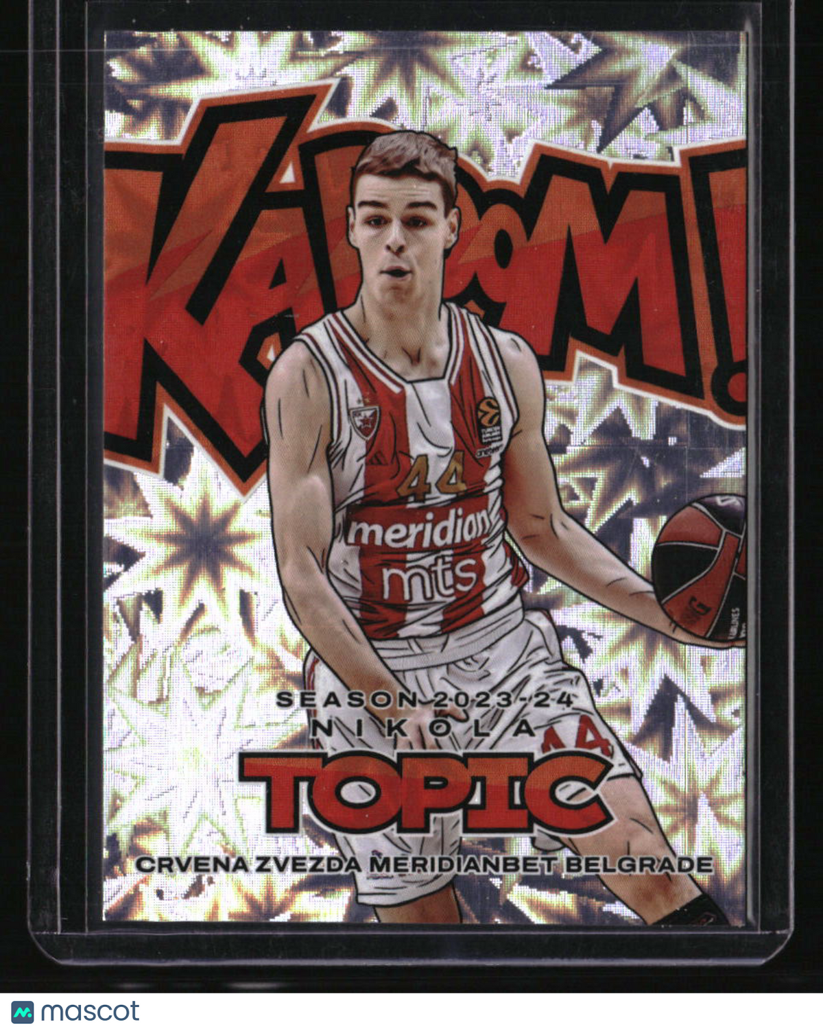 2023-24 Panini Crown Royale Euroleague Nikola Topic Kaboom