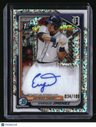 2024 Bowman Chrome Enrique Jimenez Prospects Auto Mini Diamond Refractors #/100