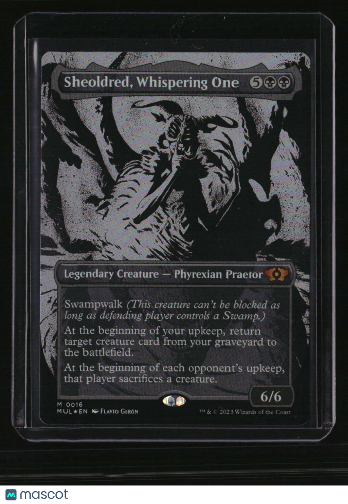 March of the Machine: Multiverse Legends Sheoldred, Whispering One Foil
