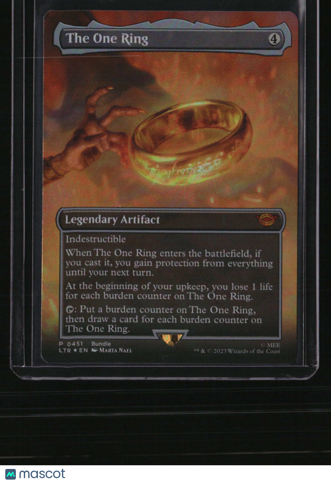 Unique and Miscellaneous Promos The One Ring (Borderless) (LTR Bundle) Foil