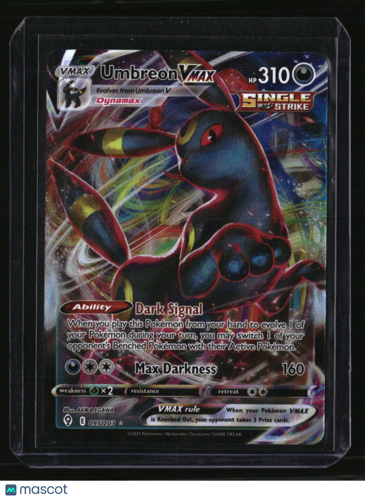 SWSH07: Evolving Skies Umbreon VMAX
