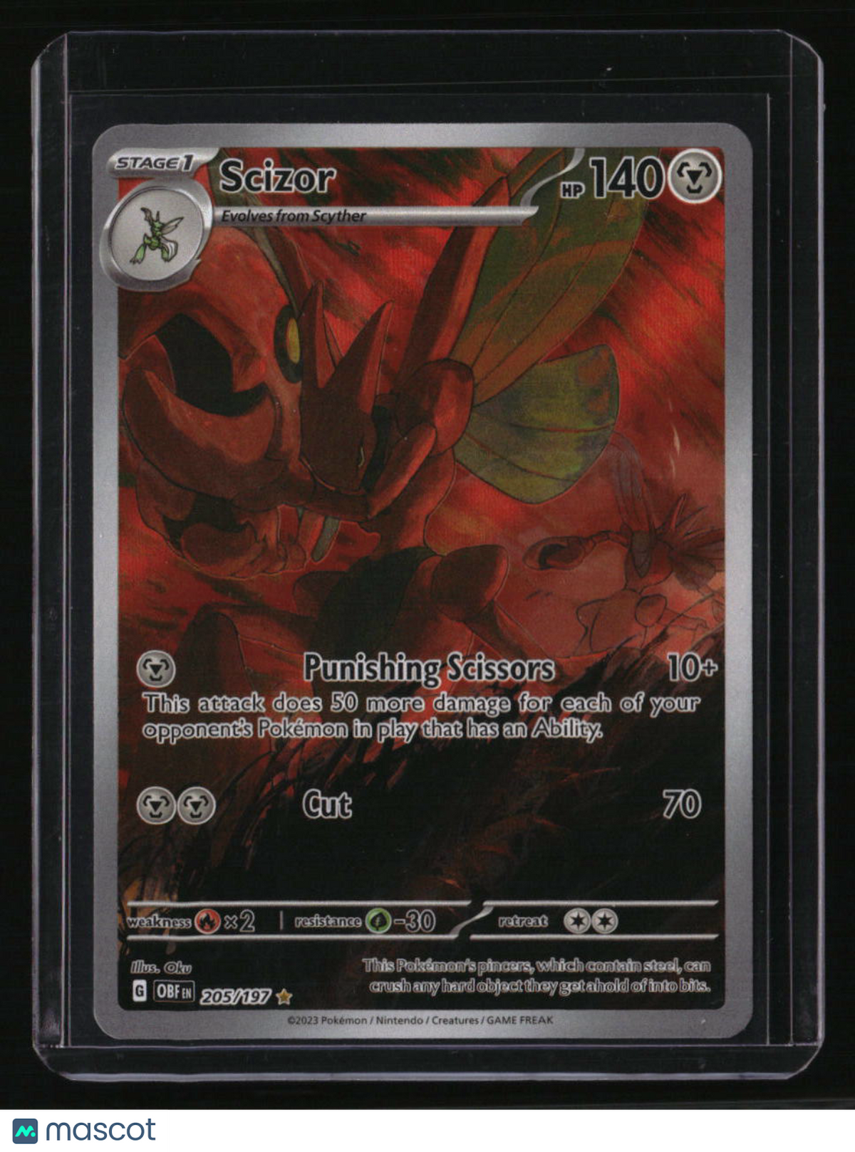 SV03: Obsidian Flames Scizor