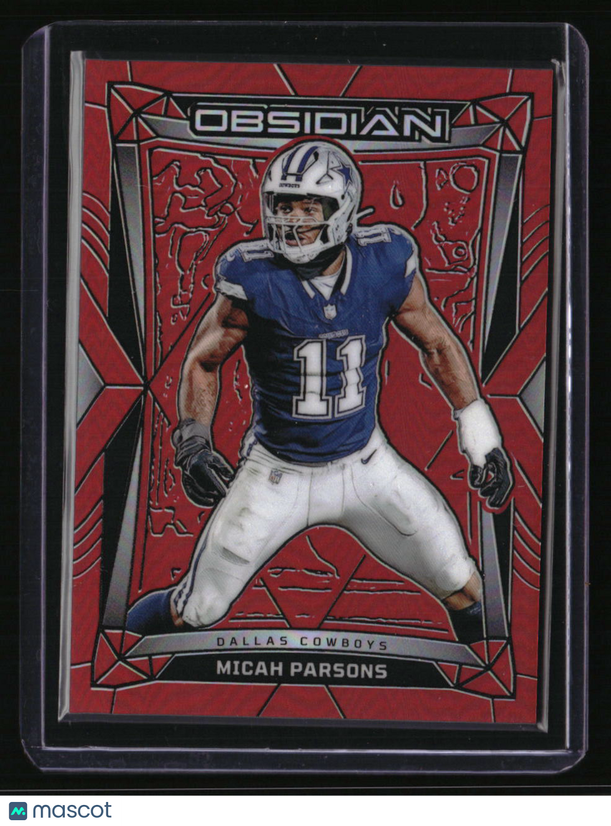 2024 Panini Obsidian Micah Parsons Red #/49