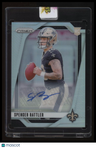 2024 Panini Prizm Spencer Rattler Autographs Silver Prizm