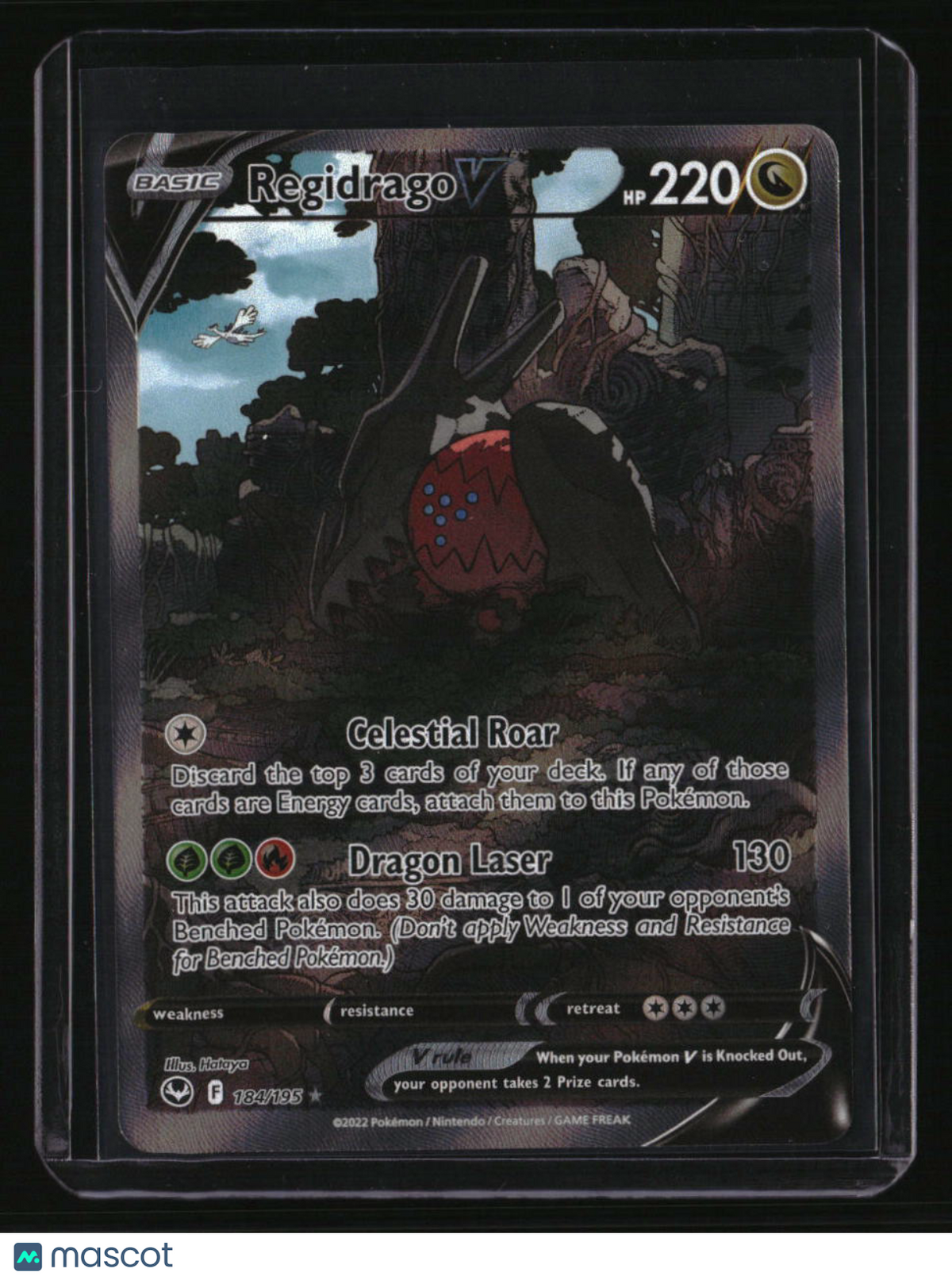 SWSH12: Silver Tempest Regidrago V (Alternate Full Art)
