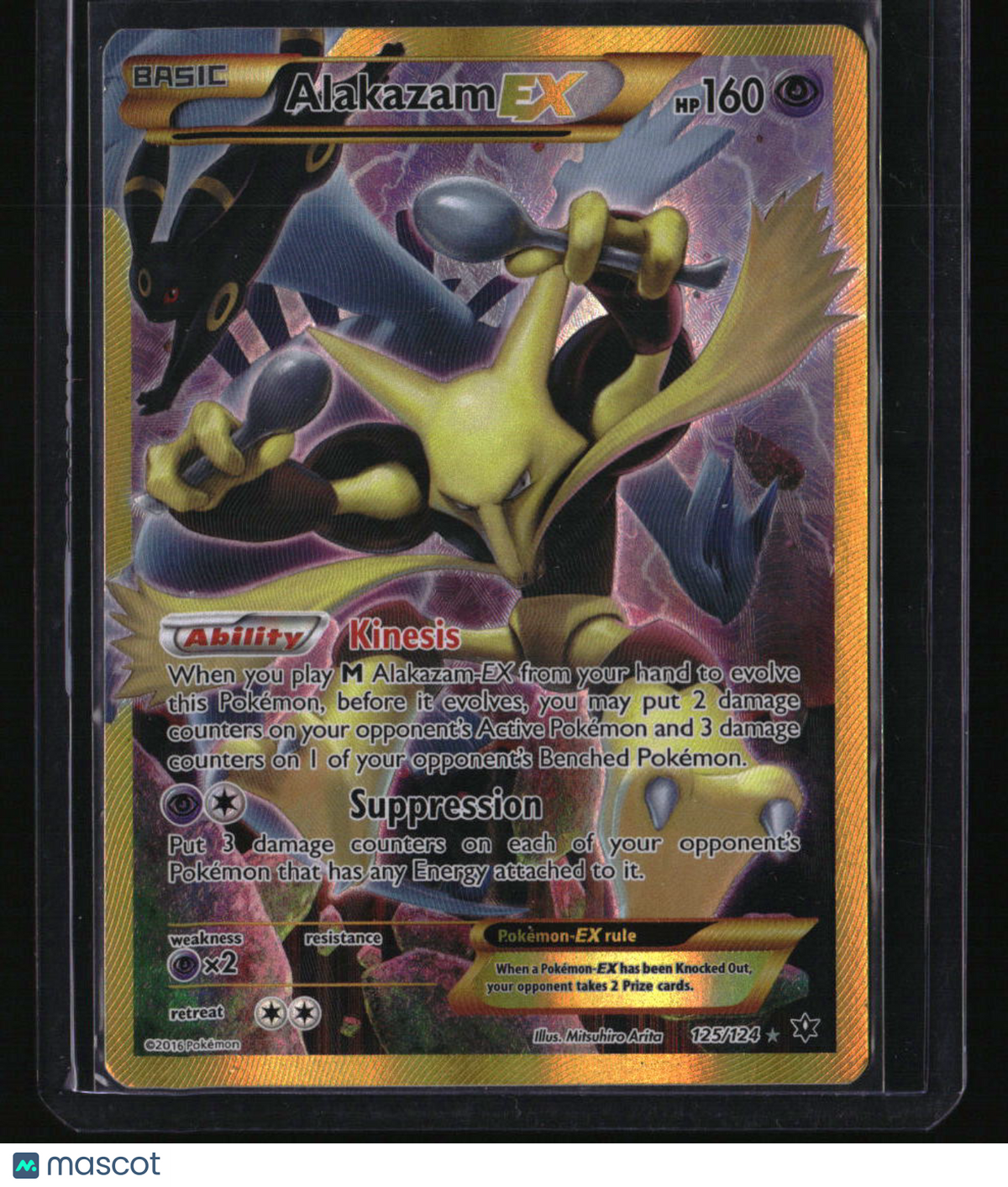 XY - Fates Collide Alakazam EX (Secret)