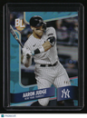 2023 Topps Big League Wrapper Redemption Aaron Judge Blue Foil #/75