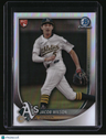 2025 Bowman Jacob Wilson Bowman Chrome Red Rookie Logo